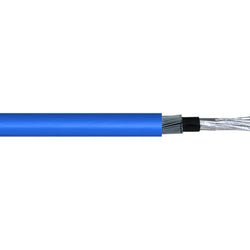 Firstflex 12 PAIR x 0.5mm SPVC SWA OVERALL & INDIVIDUAL FOIL SCREEN BL Cable