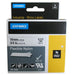 Dymo Rhino Flexible Nylon Black on White 19mm x 3.5m SD18489