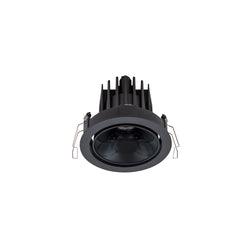 Halcyon LED REC RND TILT/ROT MED C/WUID DIM DRI 14W 350mA CC WW97-BB
