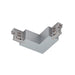 Halcyon TRACK 3 CIR L CONNECTOR EARTH INSIDE-SILVER