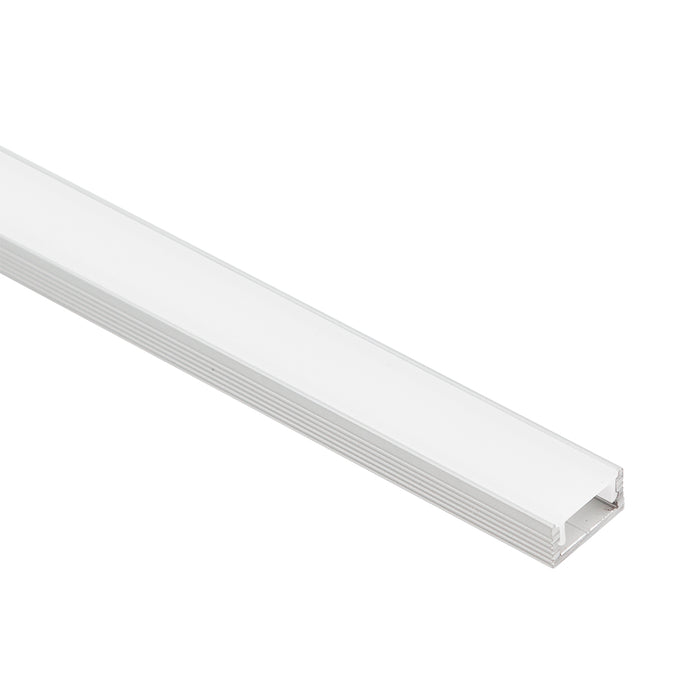 Halcyon SILVER SURFACE MT W16 X D8MM ALU PROFILE OPAL FROSTED
