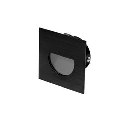 Halcyon LED RECESS STAIR TREAD SQ 1.2W 350mA CC-BLACK