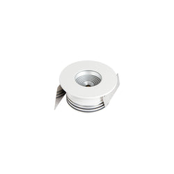 Halcyon LED STAIR RND FIXED IP65 80 3W DC 700mA CC WW-WH