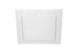 Manrose Designer Contour System 225/250 250mm Square Fascia White Simx