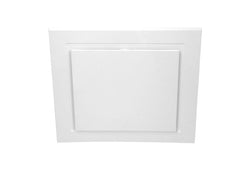 Manrose Designer Contour System 225/250 250mm Square Fascia White Simx