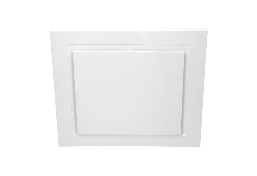 Manrose Designer Contour System 225/250 250mm Square Fascia White Simx