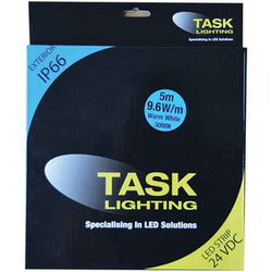 Task STRIP PAK 5M 9.6W/M 24VDC WARM WHIT IP66