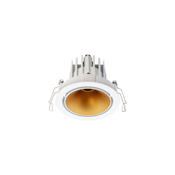 Halcyon LED REC RND TILT/ROT MED C/WUID DIM DRI 14W 350mA CC WW97-WG