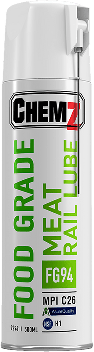 Chemz FG94 Meat Rail Lube Food Grade High Performance Friction Mod 5 Litre