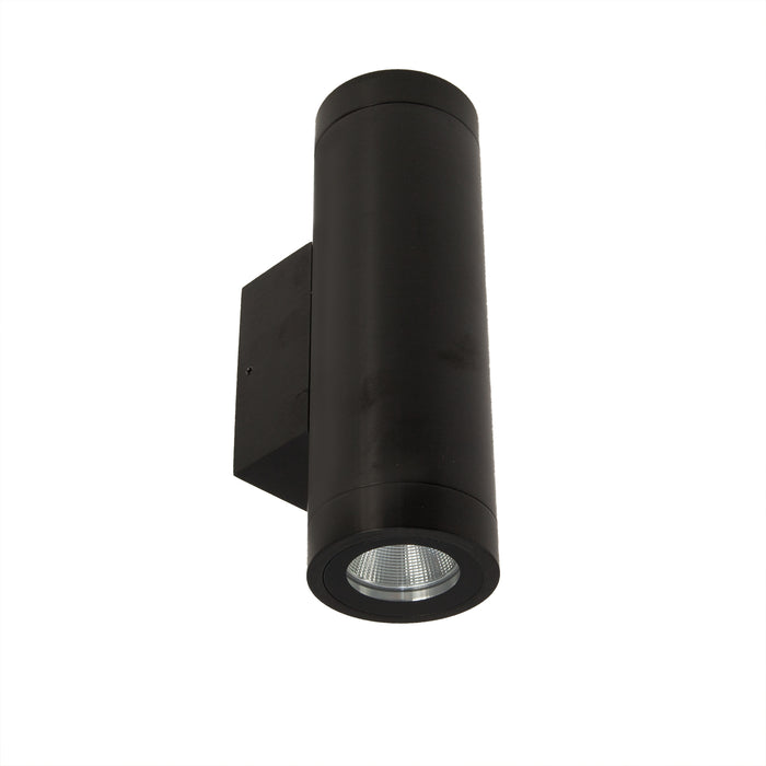 Halcyon EXT LED COL 2 WAY 2 X 5W Pri:240V C/W DIM DRI WW-BL