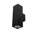 Halcyon EXT LED SQ.COL IP65 C/W DRI 2 X 18W 500mA CC WW-BL