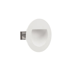 Halcyon EXT LED RECESS STAIR TREAD RND IP67 3W DC 24V CV-wh