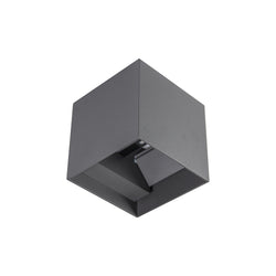 Halcyon EXT/INT LED CUBE ADJ BEAM DIM DRI 2X6W Pri:240v WW-GREY