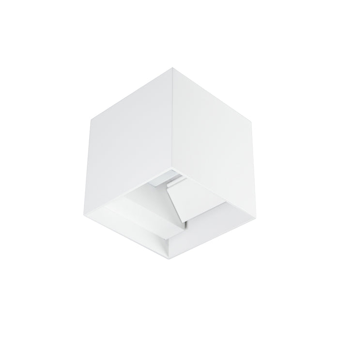 Halcyon EXT/INT LED CUBE ADJ BEAM DIM DRI 2X6W Pri:240v WW-WH