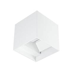 Halcyon EXT/INT LED CUBE ADJ BEAM DIM DRI 2X9W Pri:240v WW-WH