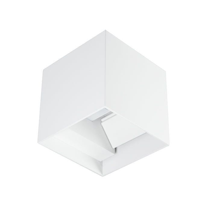 Halcyon EXT/INT LED CUBE ADJ BEAM DIM DRI 2X9W Pri:240v WW-WH