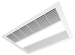 Manrose MANROSE MILAN HEAT FAN LIGHT WHITE Simx