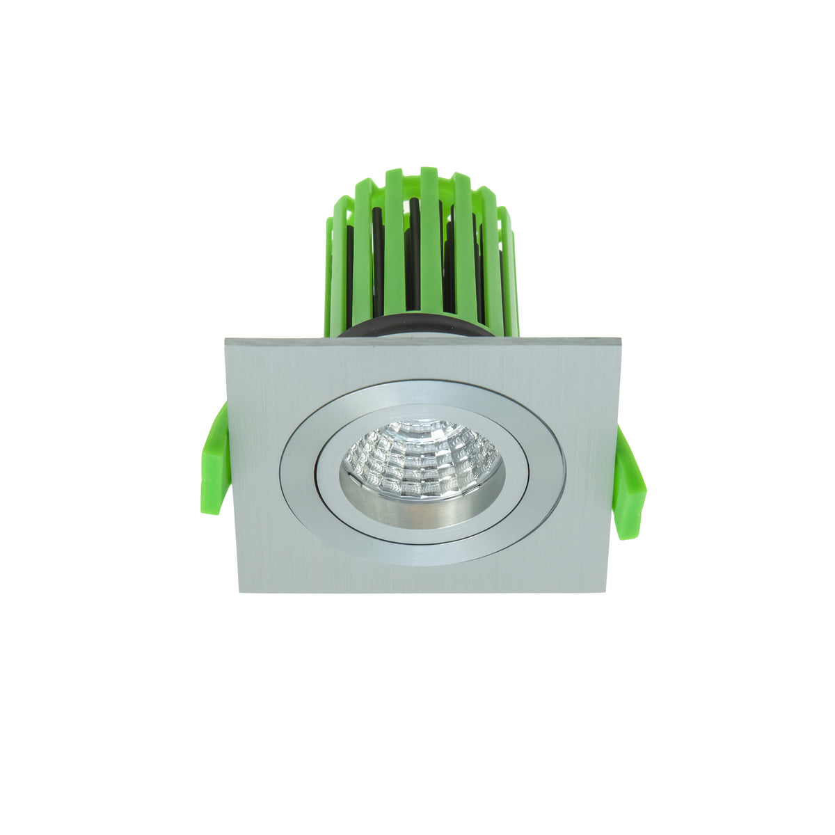 Halcyon LED D.LGHT SQ TILT ROTATE 10W 260mA c/w UID DIM DRI-BR.ALU ...