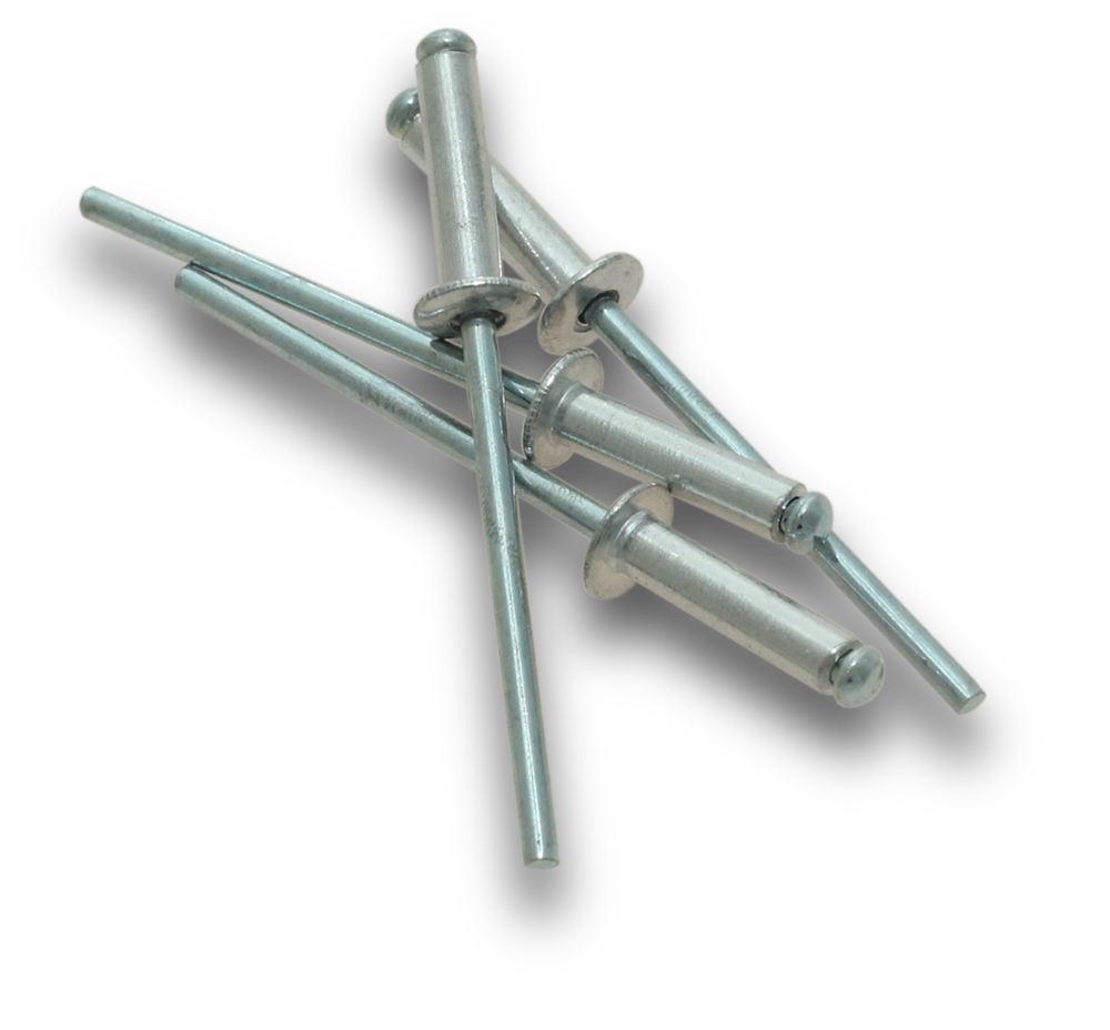 Elecsupp Rivets Alum 5/32'D x 1/4'L 100jar — Scott Electrical