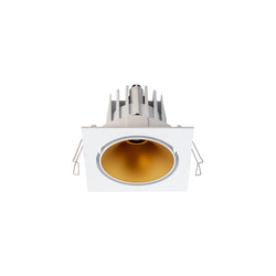 Halcyon LED REC SQ TILT/ROT MED C/W UID DIM DRI 14W 350mA CC WW97-WG