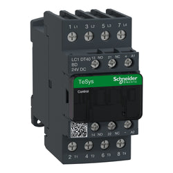 Schneider  4P CONTACTOR 40A AC-1 24VDC COIL