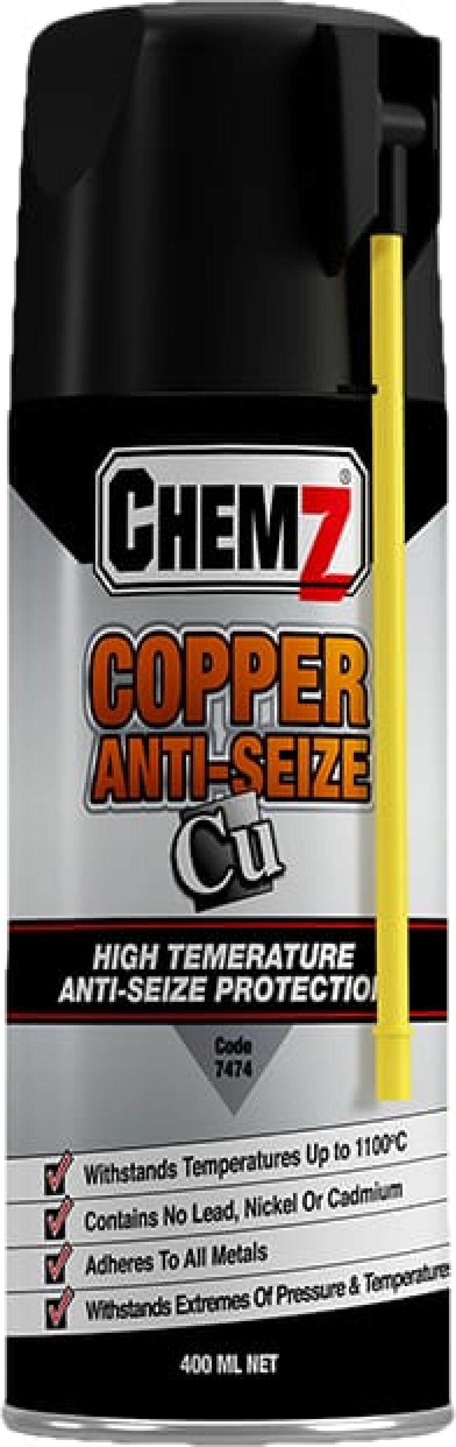 Chemz Copper Anti-Seize High Temperature Anti-Seize Protection 400 ...