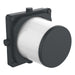 Iconic Knob, Carrier & Knob Cap Anthracite