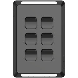 Iconic Skin Switch V/H 6G rocker BK