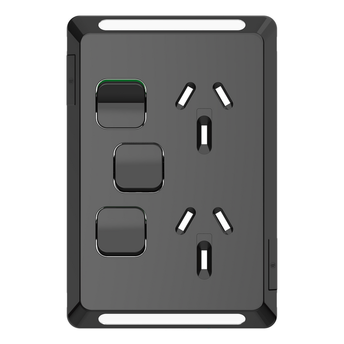 Iconic Skin Socket SwVertTwin 1ExSw BK