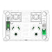 Iconic Grid Sock Sw Hor Twin RoundEarth 10A250V