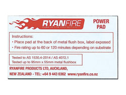 Firetherm FIRE PAD DOUBLE 130 x 60MM