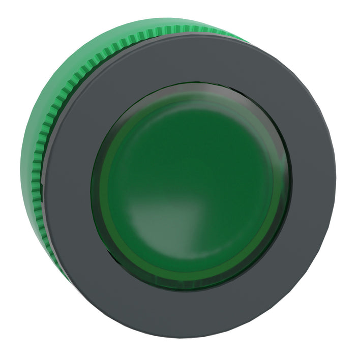 Schneider Green Built in flush, Pilot light heads (?30mm mounting