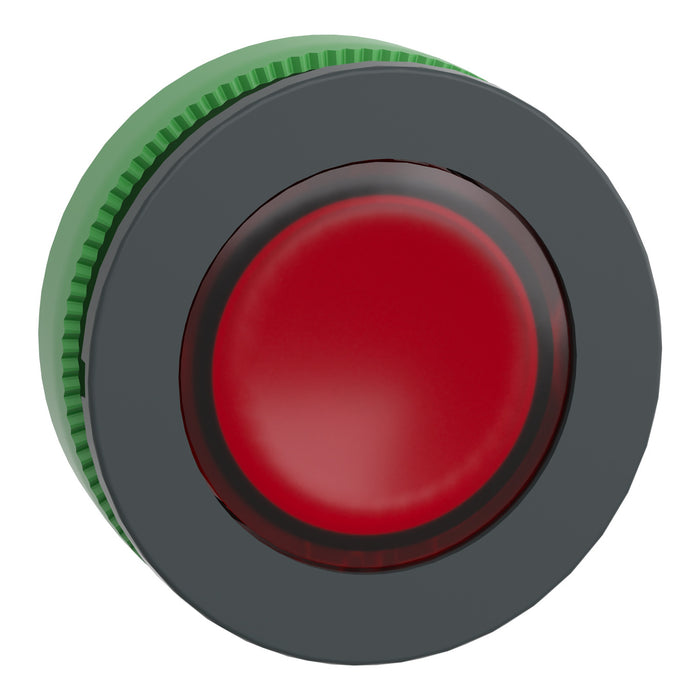 Schneider Red Built in flush, Illuminated pushbutton heads (?30mm moun