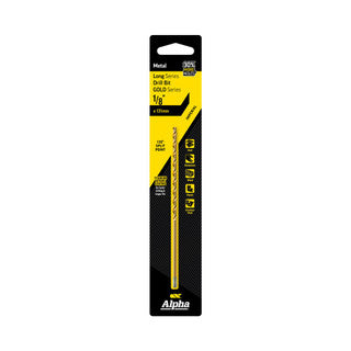 Trucut Alpha Long Series Drill Imperial 1/8