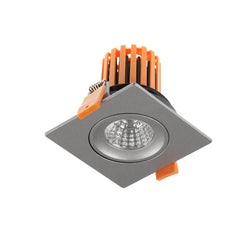 Halcyon LED REC SQ 30Ã‚Âº TILT KIT C/W UID DIM DRI 9W 260mA CC 3K-SIL