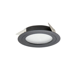 Halcyon LED RECESS CAB FIXED RND 2W AC/DC 12V NW-BLACK