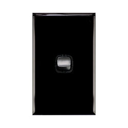 Legrand HPM Single gang 10A black