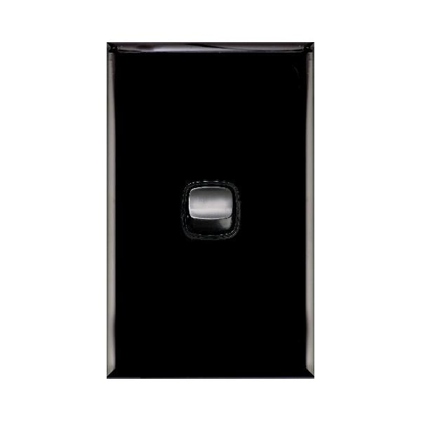Legrand HPM Single gang 10A black