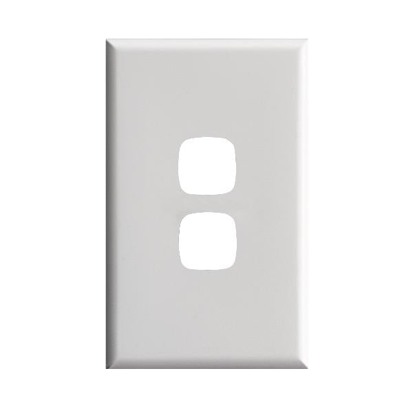Legrand HPM Cover plate 2 gang WE