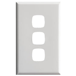 Legrand HPM Cover plate 3 gang WE