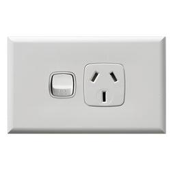 Legrand HPM Single outlet 10A H WE