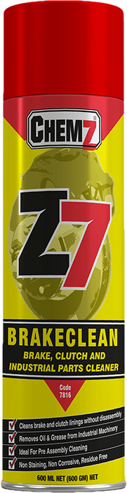 Chemz Z7 Brakeclean Powerful Brake / Clutch and Industrial Parts C 20 Litre