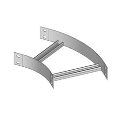 Mssmec 12A SERIES HORIZONTAL 45 DEGREE BEND 750MM WIDE WITH 300MM R