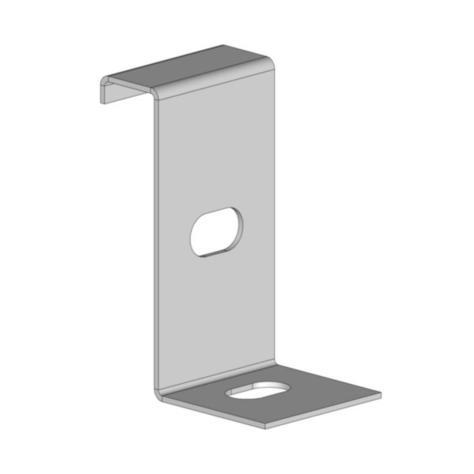Mssmec 12A Z SHAPED HOLD DOWN BRACKET EXTERNAL AL