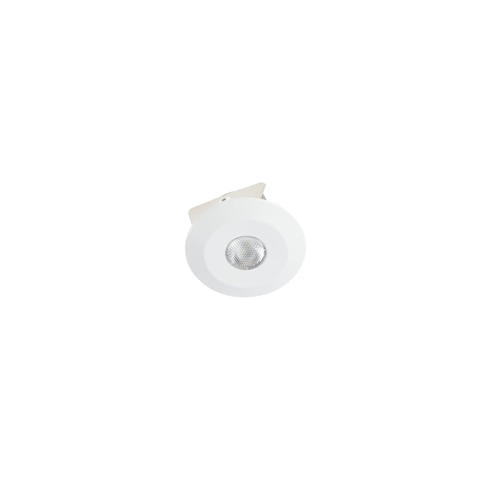 Halcyon Led Button Halcyon LED RECESS RND FIXED 1.2W DC 350mA CC WW WHITE — Scott Electrical