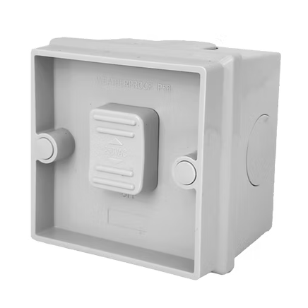 Switch Single 16A IP56 Grey