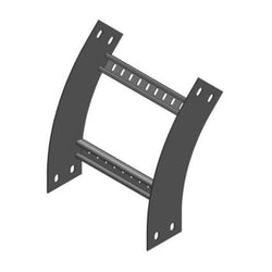 Mssmec 12B HORIZONTAL 45 DEGREE BEND 450MM WIDE WITH 300MM RADIUS A