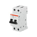 Abb MCB 10KA 2P 0.5A C