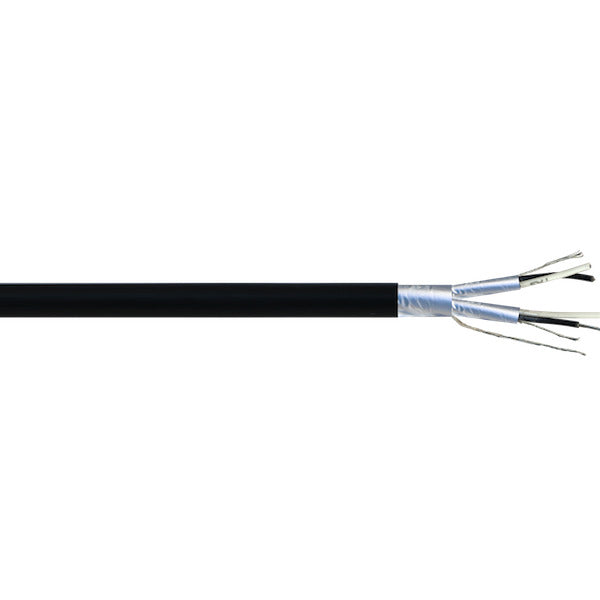 Firstflex 2 PAIR 1.5mm High Performance Multipair Overall & Individually Foil Screened Tinned Instrumentation Cable 0.6 / 1kVC