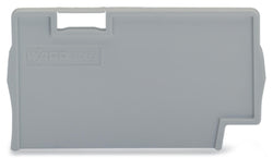EngComp Wago Separator plate 2 mm thick oversized, gray